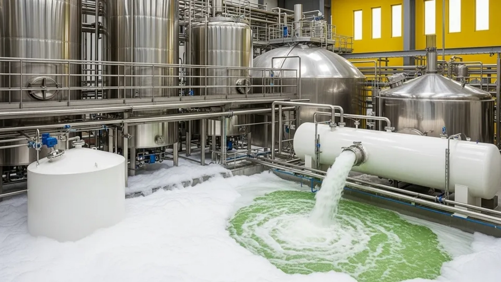 Eliminación de Espuma en Sistemas Industriales 01