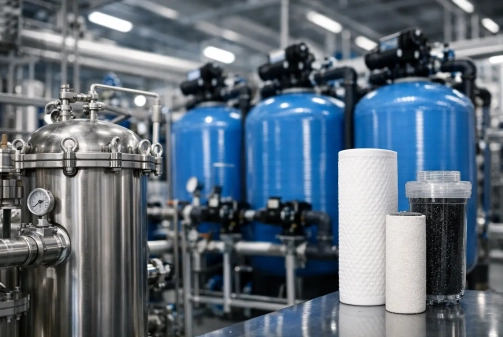 Filtros para tratamiento de agua industrial