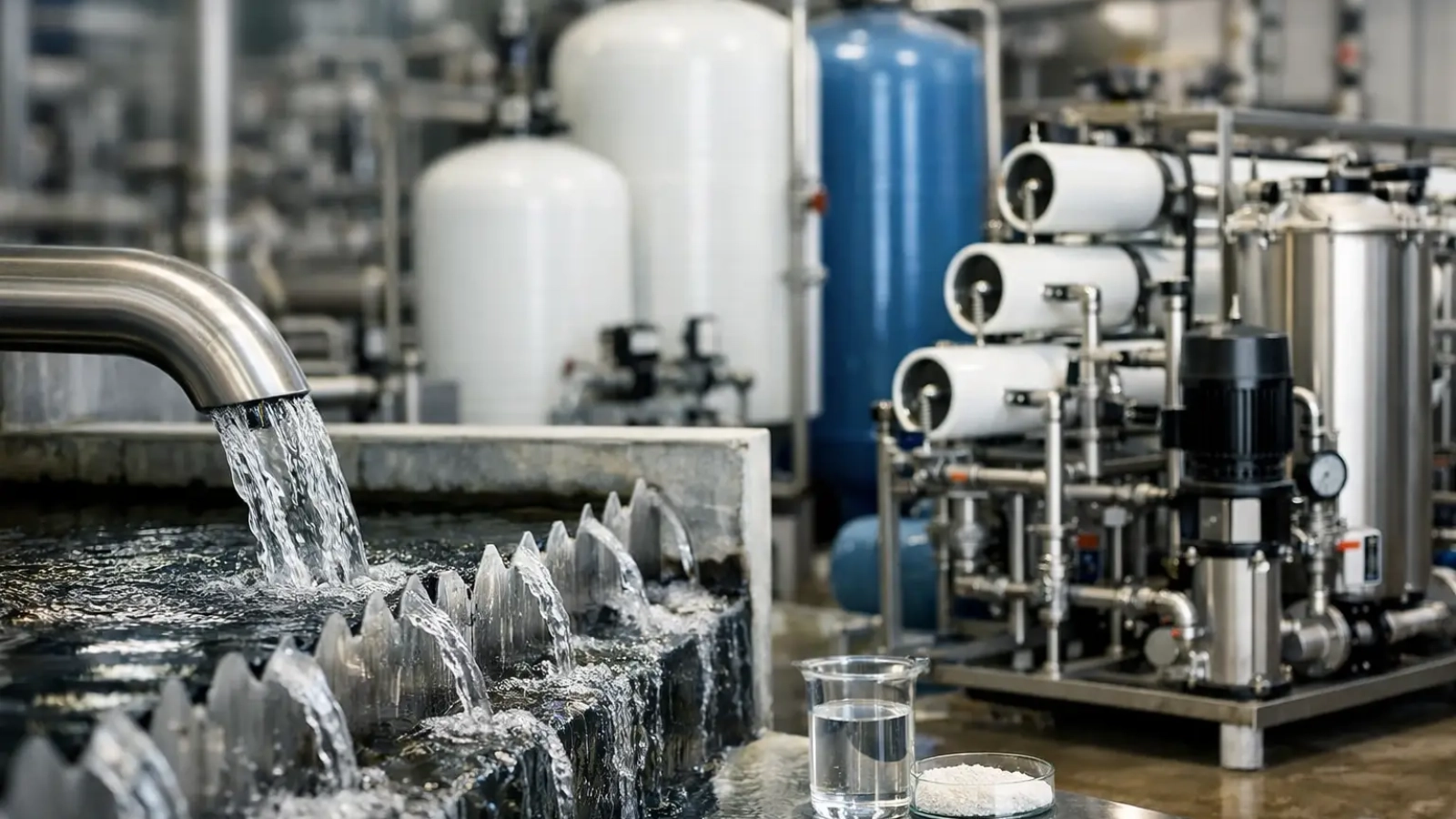 Guía de pretratamiento para agua de proceso