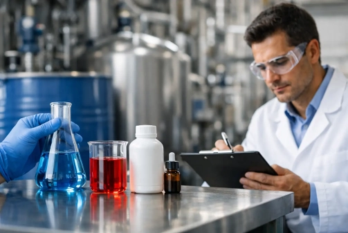 Guía para seleccionar químicos industriales