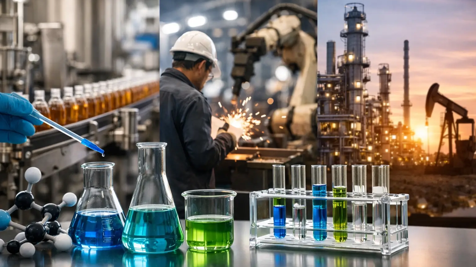 Programa químico personalizado por industria