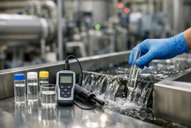 Qué parámetros medir en agua industrial