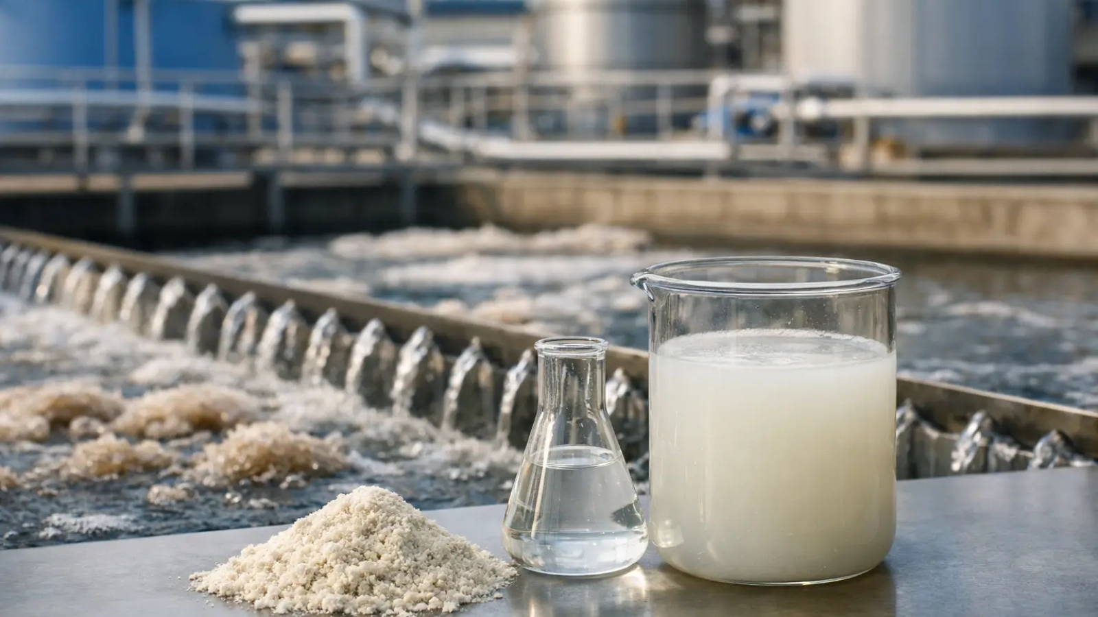Químico para tratamiento de agua industrial coagulante