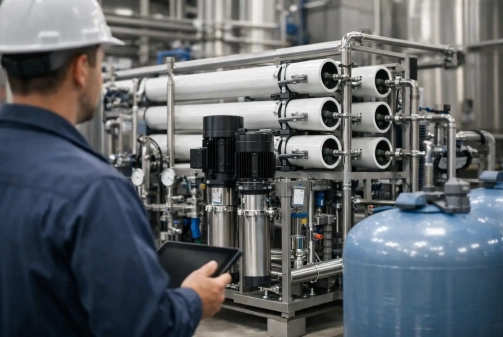 Cómo operar una ósmosis inversa industrial