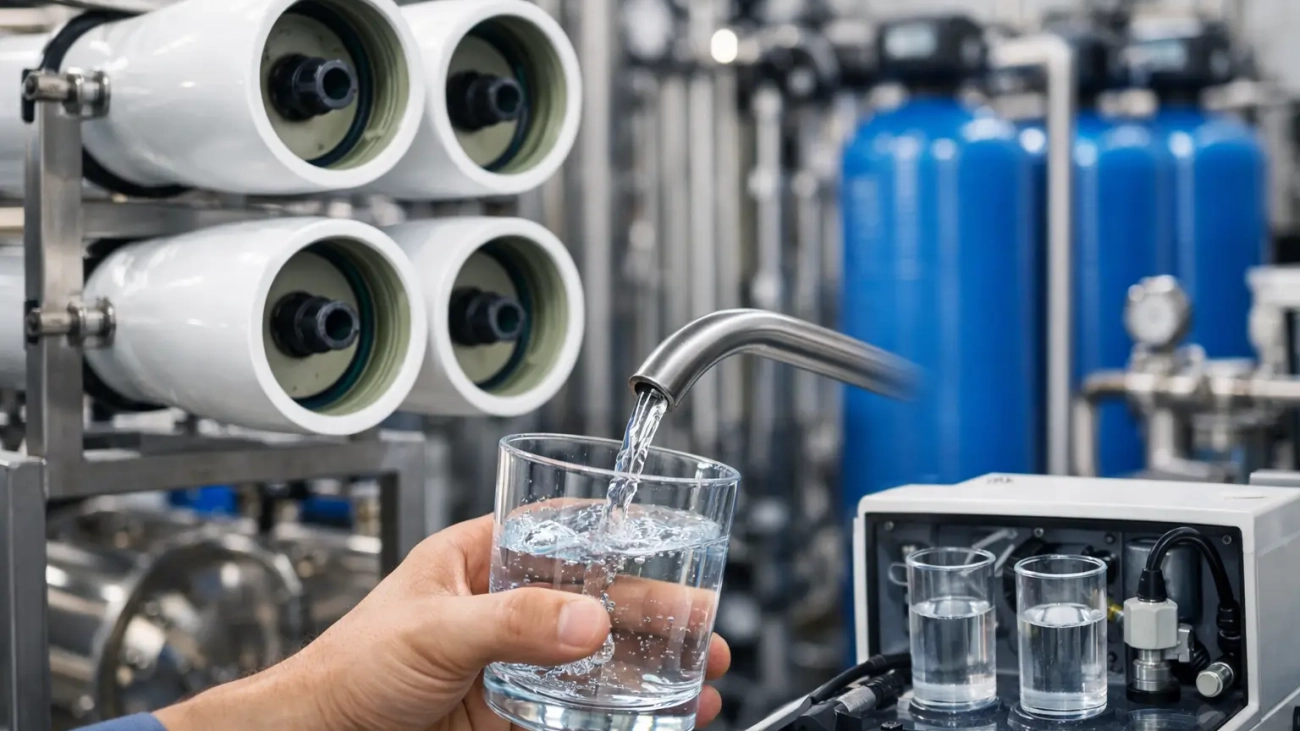 Guía de tratamiento para agua osmotizada