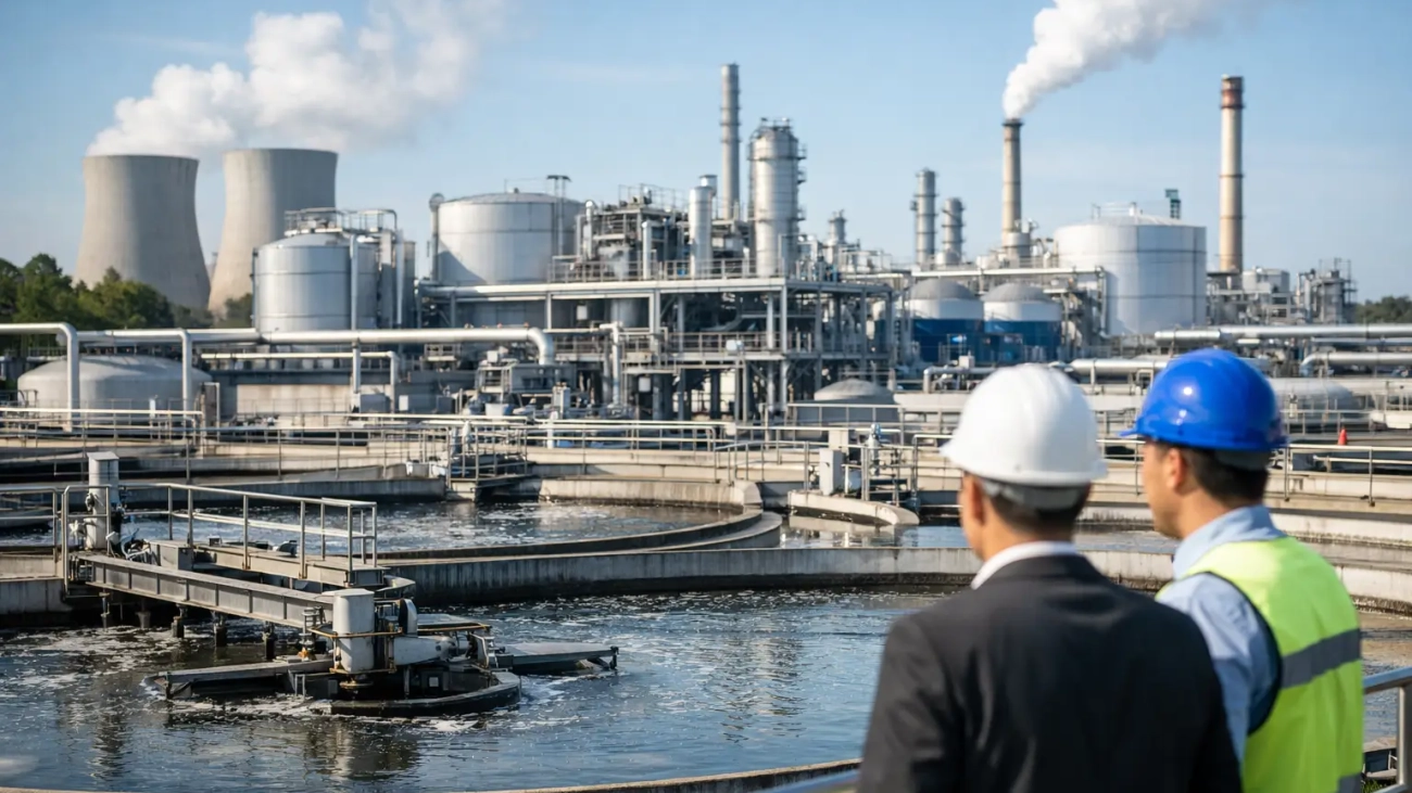 Planta de tratamiento industrial: qué exige