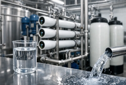 Agua desmineralizada industrial para planta