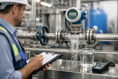 Auditoría de agua en planta para reducir costos