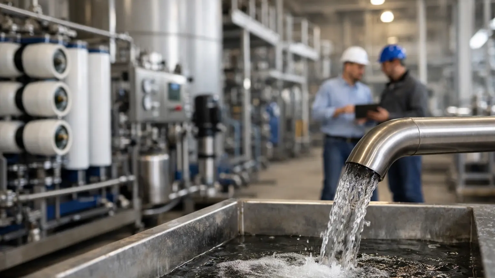 Beneficios del reuso industrial en planta