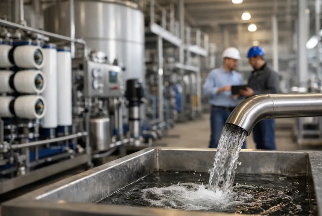 Beneficios del reuso industrial en planta