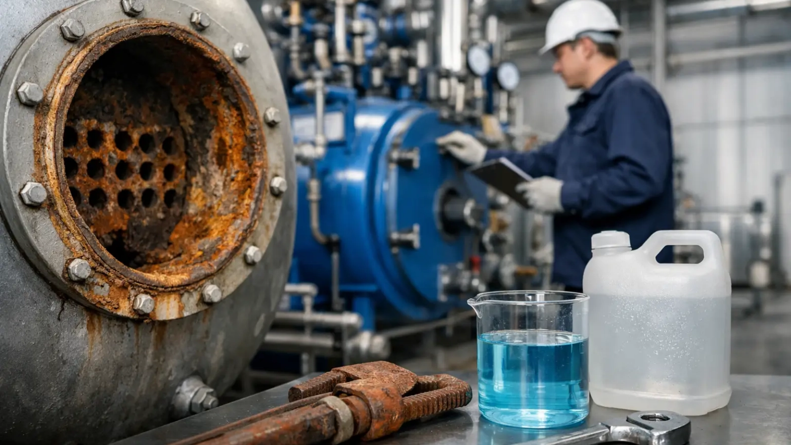 Cómo prevenir corrosión en calderas industriales