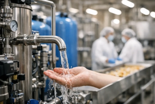 Cómo tratar agua para alimentos en planta