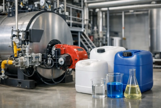 Mejores químicos para boiler industrial en planta