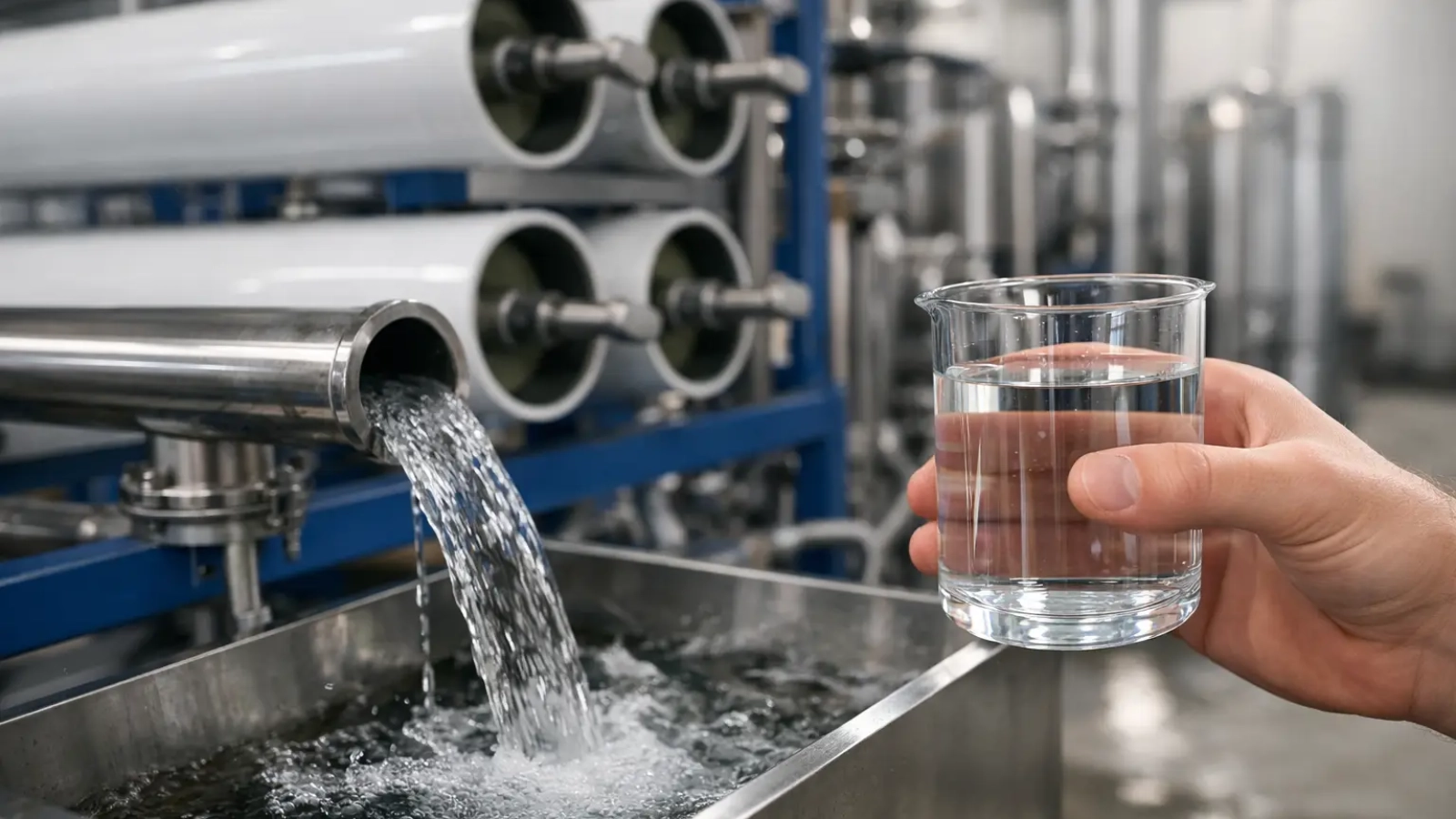 ¿Cuánta agua recupera una ósmosis industrial?
