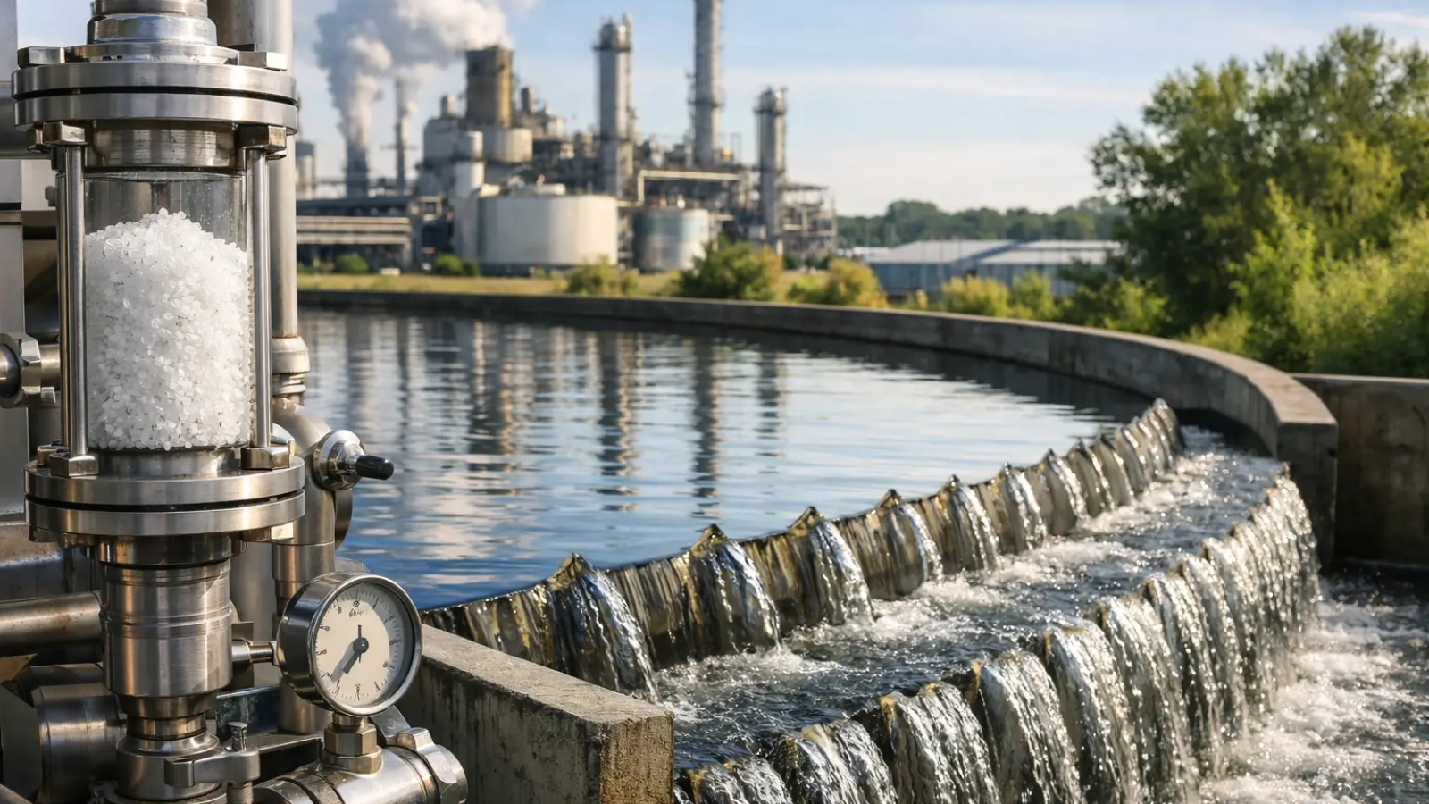 Remoción de sílica industrial sin afectar la planta