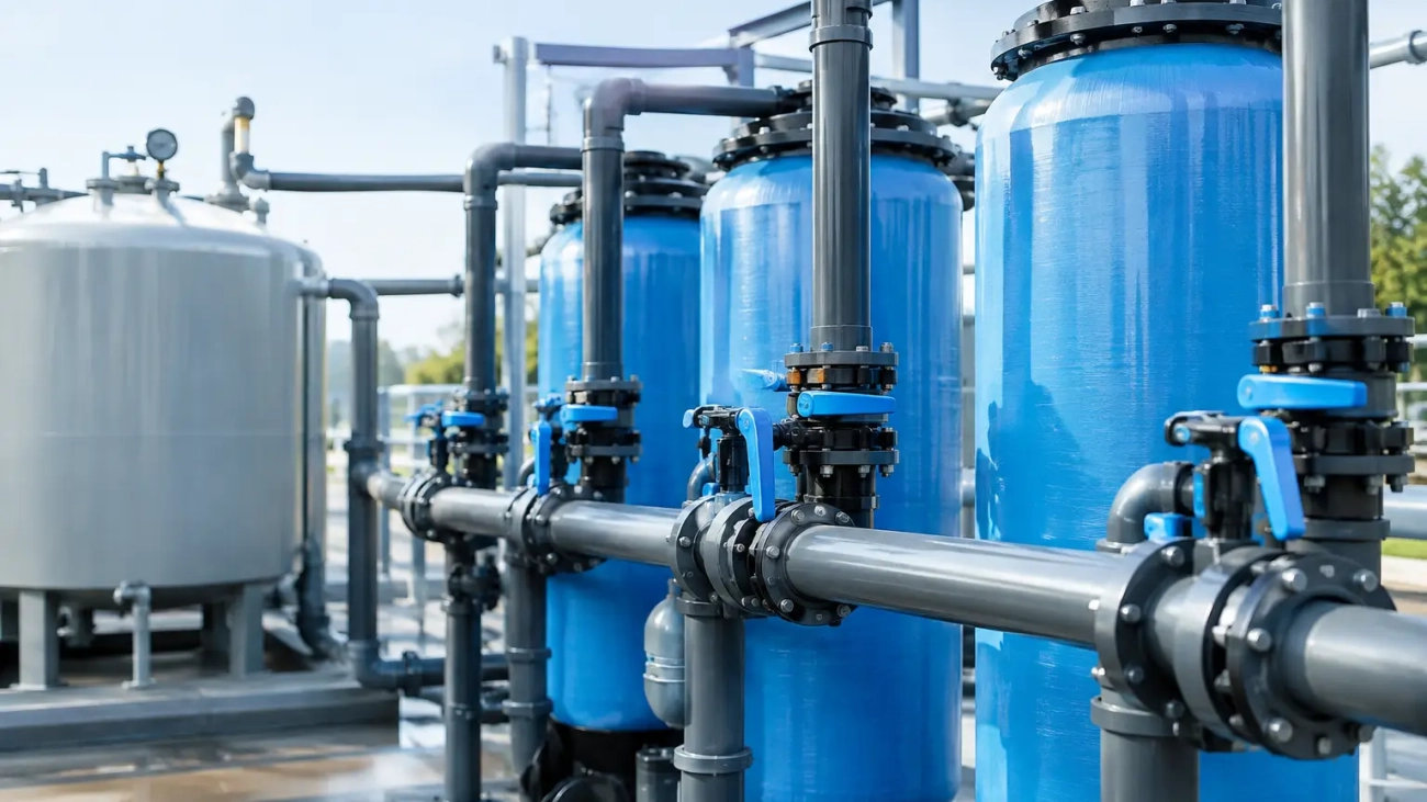Diseño de pretratamiento para agua industrial