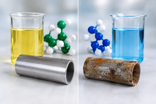 Inhibidores de corrosión orgánicos versus fosfatos